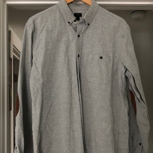 JCrew button down shirt. Elbow patches.